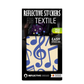 REFLECTIVE BERLIN textielstickers - music blauw