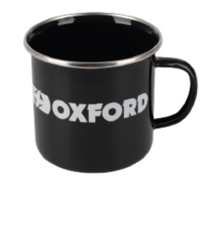OXFORD emaille camping mug - zwart