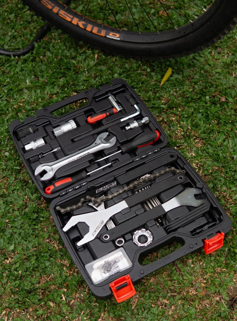 SUMART PTK-21 fietsgereedschap toolbox  - OPEN