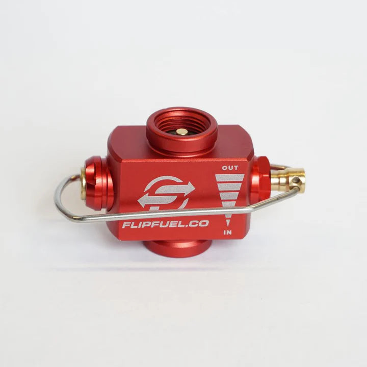  FlipFuel® Fuel Transfer Device  - detail aansluiting