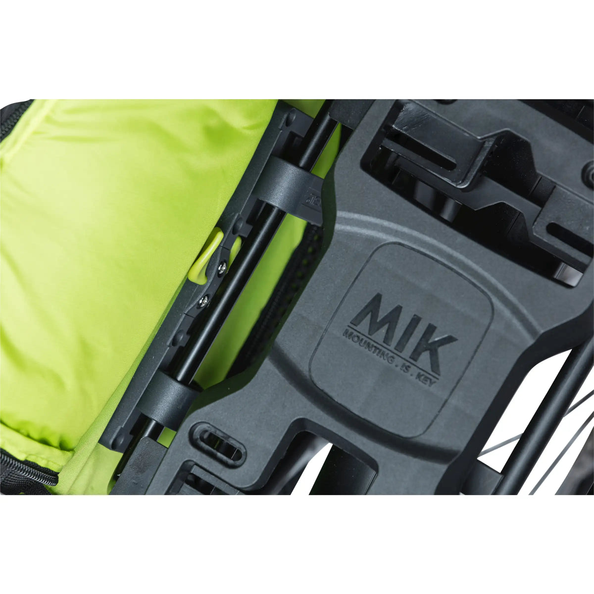 MIK pannier bag tubes - gemonteerd bovenaanzicht