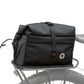CHOIKE RackBag 12L waterdichte bagagedragertas zwart voor bikepacking en touring op de fietsdrager