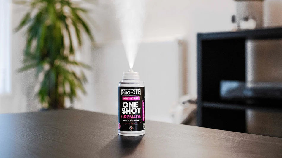 Muc-Off Anti-Viral One Shot Grenade - geactiveerd
