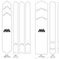 AMS Honeycomb Frame Guard Full maatvoering
