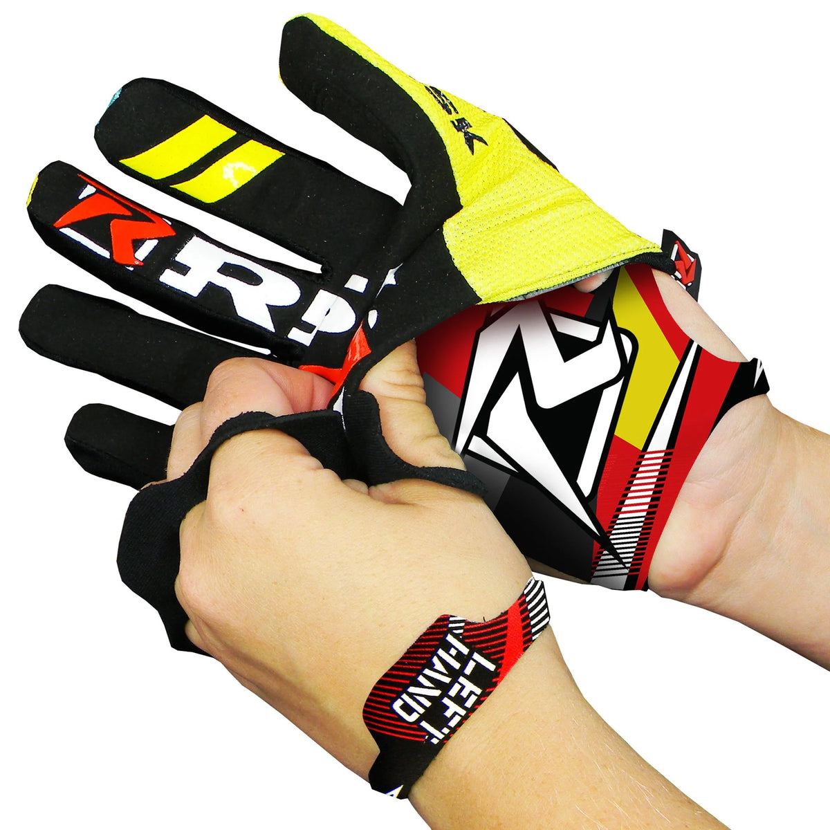 RISK RACING PALM PROTECTORS ONDER DE HANDSCHOEN