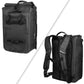 VALKENTAL trailx zwart ook als rugzak
