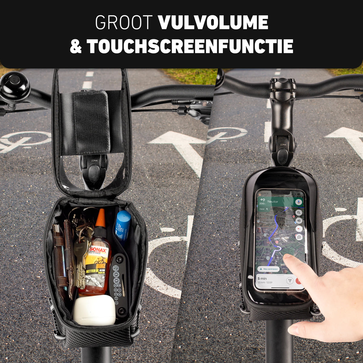 VALKENTAL FRAME BAG SMART telefoon hoes