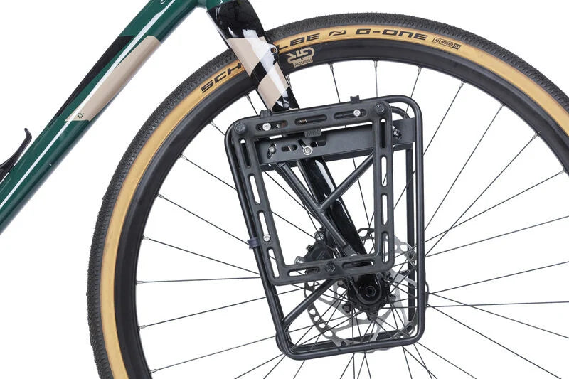 MIK Side Frame Adapter close up voorwiel steun