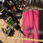 Muc-Off C3 Ceramic Dry Lube  — dosering op de fietsketting

