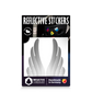Reflective Berlin reflecterende stickers small voor kinderen wings wit
