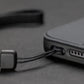 Quad Lock MAG Case iPad mini gen 6 –  met een lanyard gemonteerd