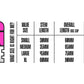 MUC-OFF tubeless ventiel - big bore lite maat tabel