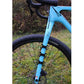FIXPLUS Gear Tightener kunststof - gemonteerd op voorpoten fiets