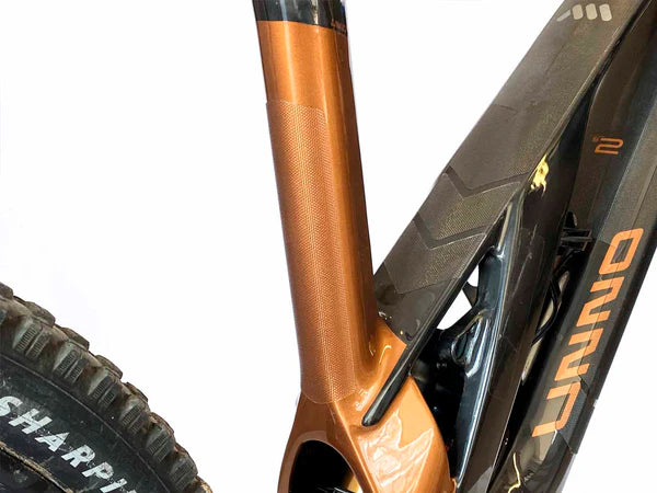 AMS Honeycomb Frame Guard E-Bike gemonteerd
