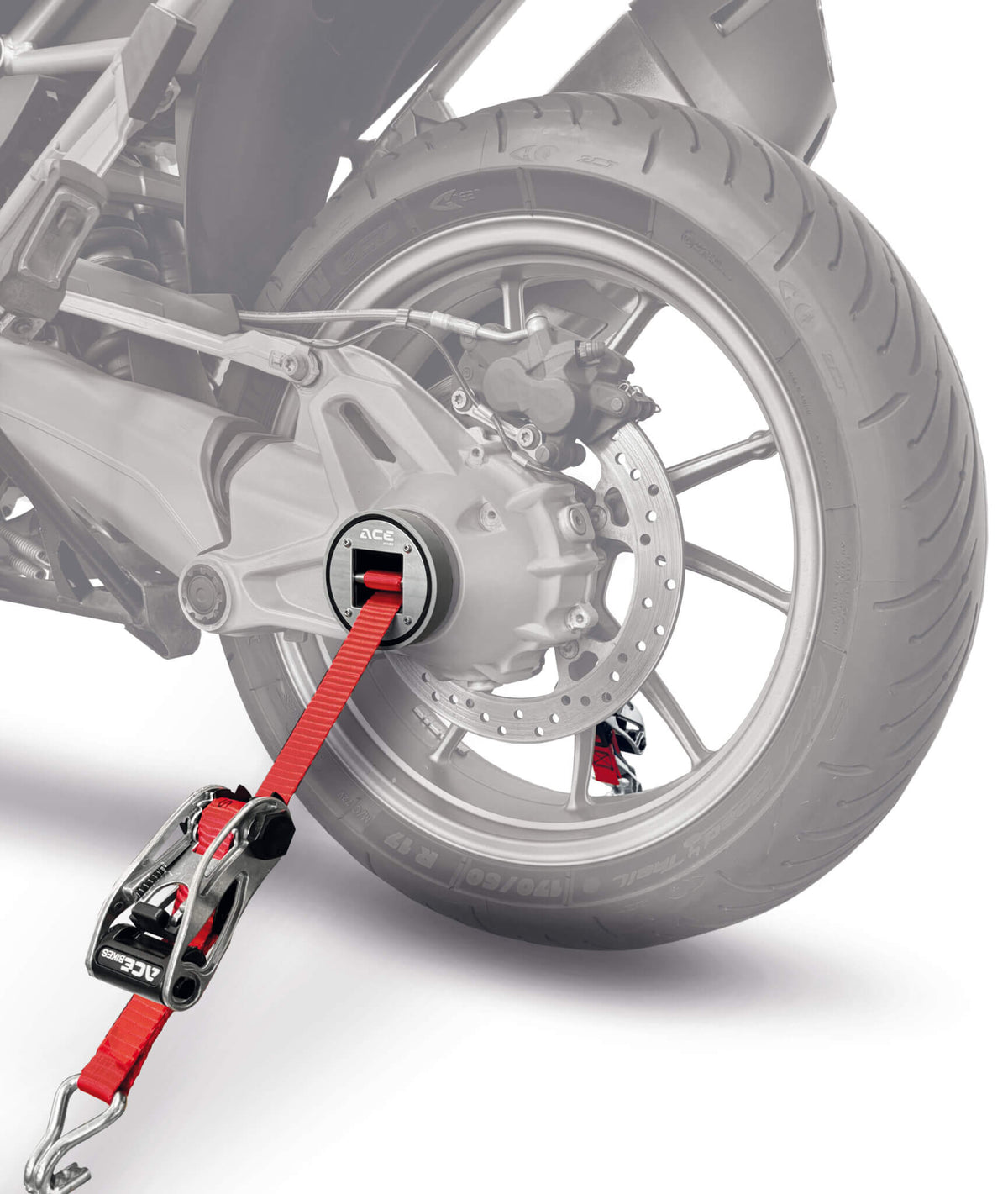  ACEBIKES CapStrap gemonteerd linkerzijde
