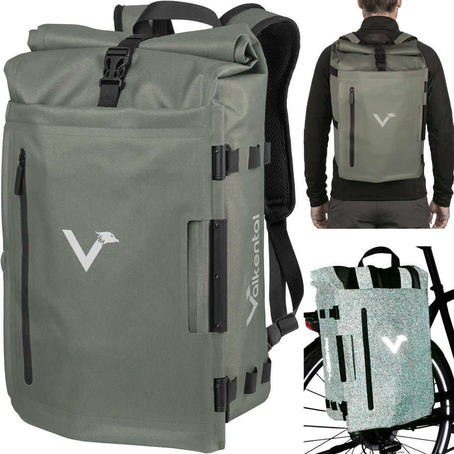 VALKENTAL trailx reflecterend groen