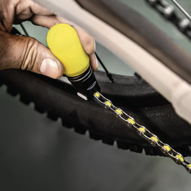 RYDER INNOVATION - luberetta  doseren van bovenaf op de ketting