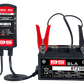 BS BATTERY BS 15 - in gebruik op een accu