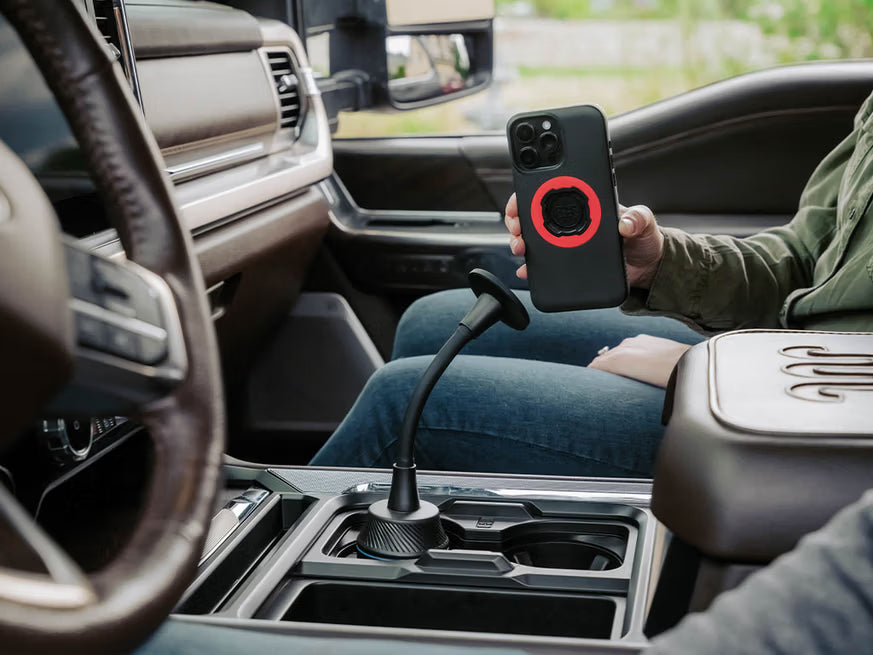 Quad Lock Cup Holder Mount - met een mag kop