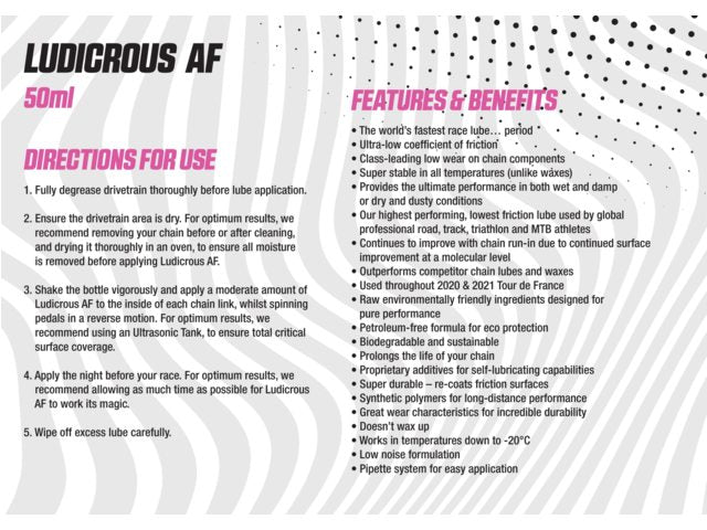 MUC-OFF chain lube ludicrous