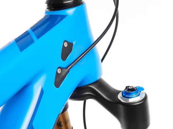 AMS Honeycomb Frame Guard Basic clear geplakt op frame
