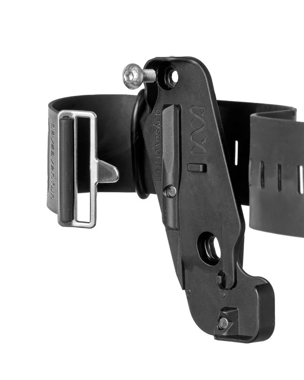 DAYSAVER cradle frame mount geopend close up