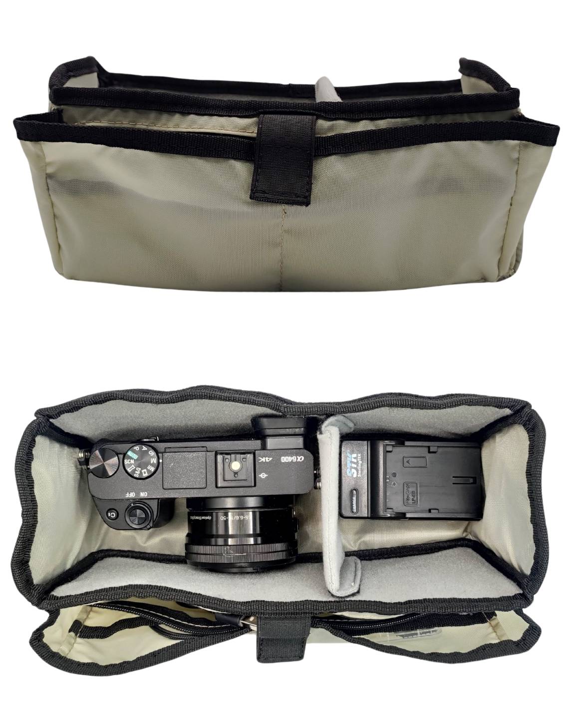 Craft Cadence stuurtas waterdicht met montageriemen - met foto camera vakken