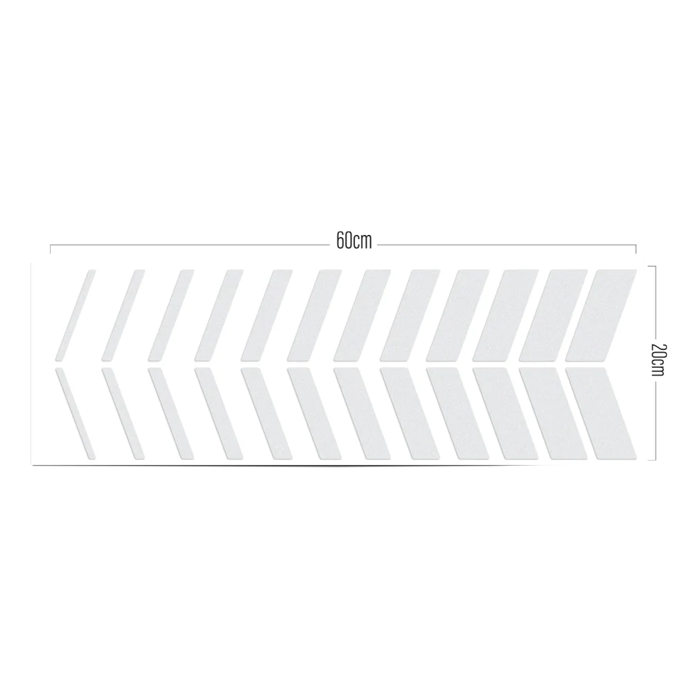 REFLECTIVE BERLIN stickers XL - grote reflecterende stickers