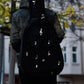  REFLECTIVE BERLIN textielstickers - music op een gitaartas reflecterend