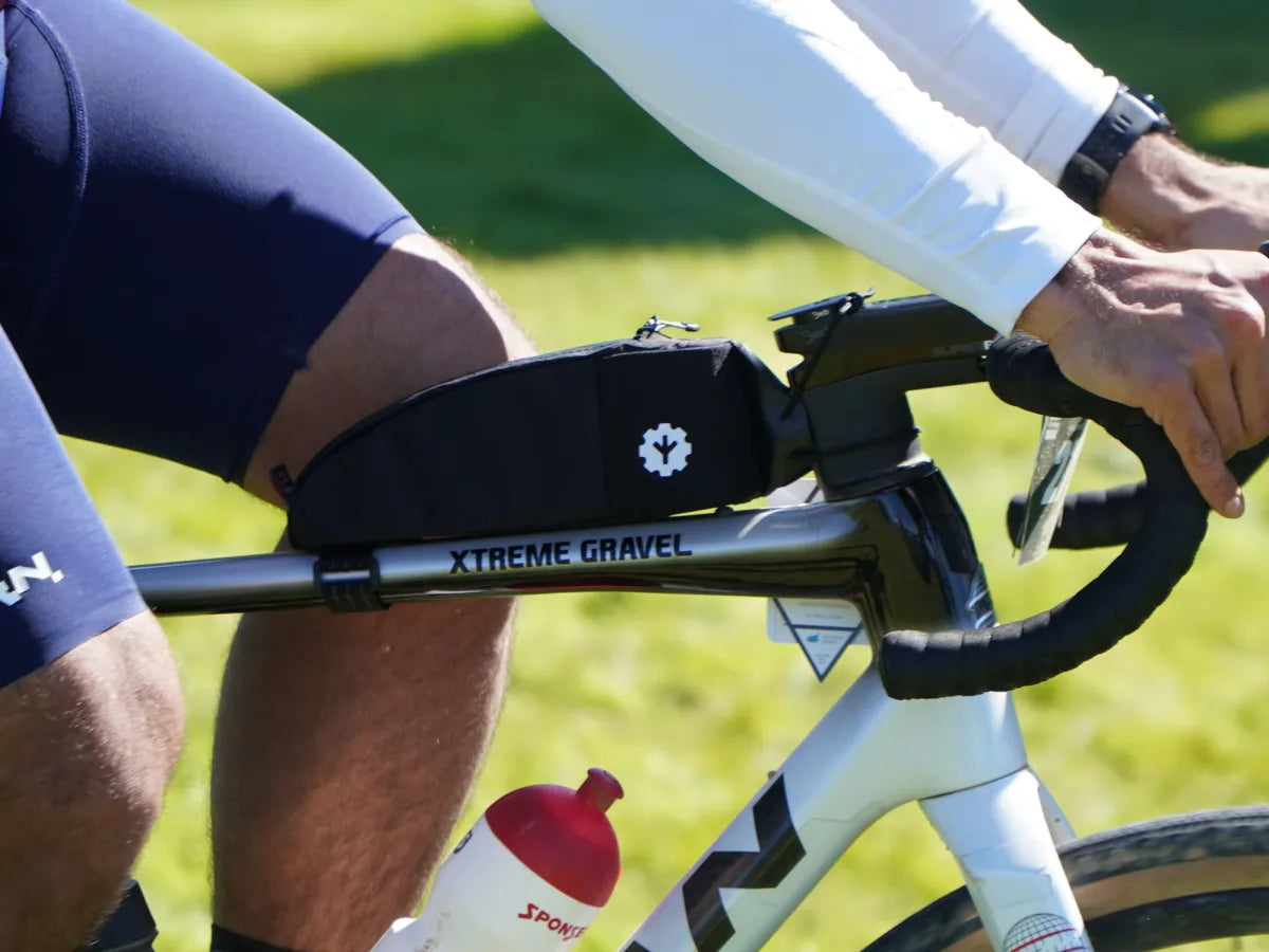 CHOIKE TTRace 1,0L - geplaatst op een racefiets