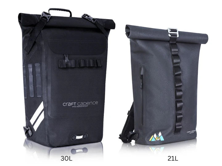 CRAFT CADENCE rugzak 21L- verschil 21l en 30l
