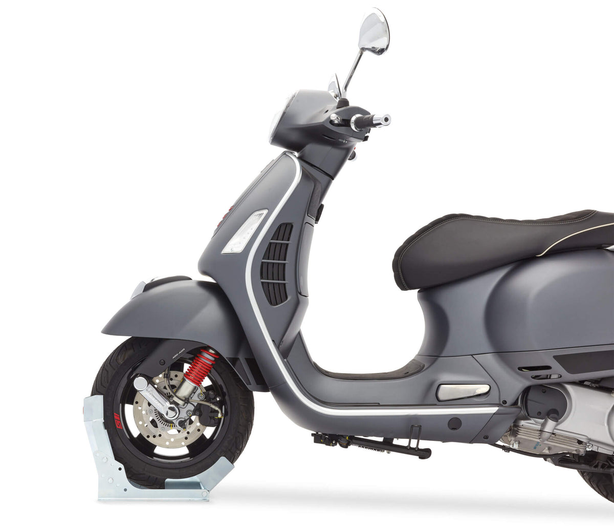 ACEBIKES SteadyStand Fixed Scooter - met een scooter in de klem