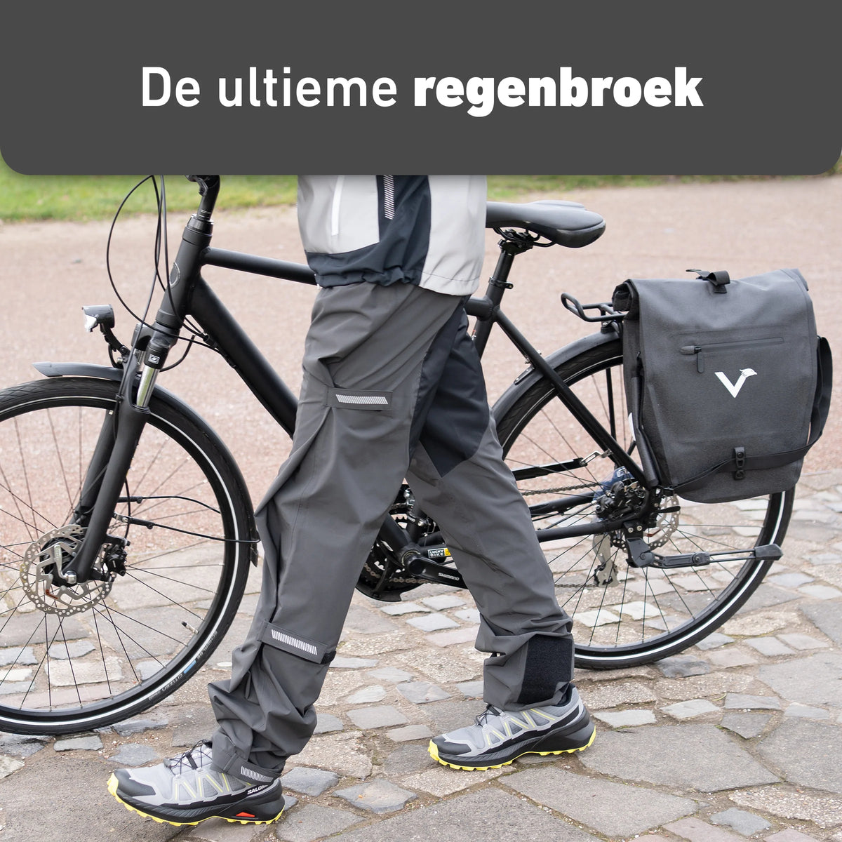 VALKENTAL REFLECTERENDE REGENBROEK de ultieme regenbroek
