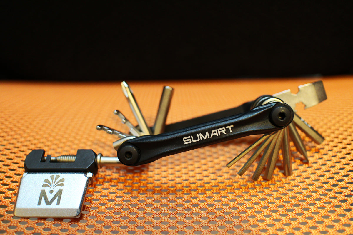 SUMART fbt-17 - 17-in-1 Bikepacking-Multitool