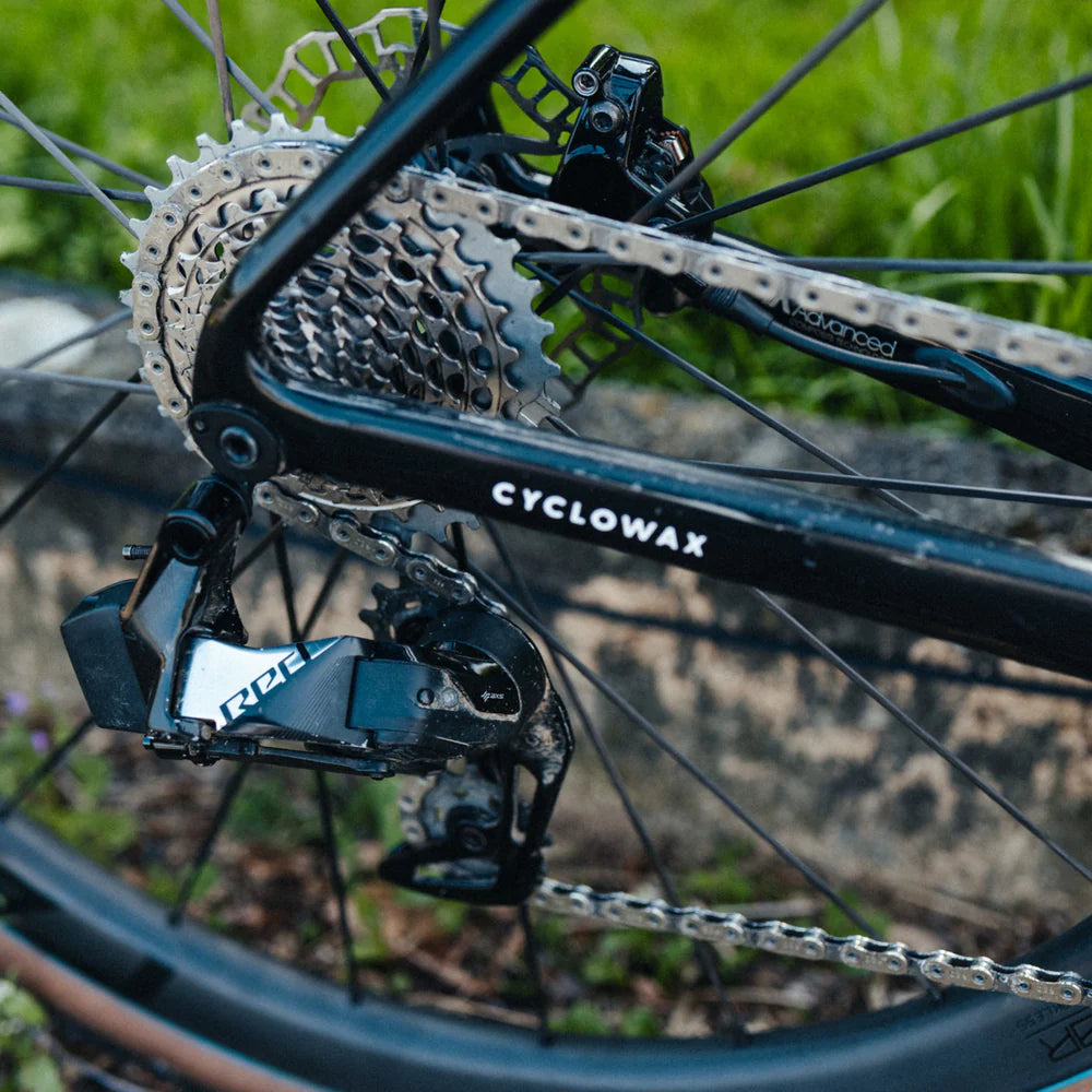 CYCLOWAX Performance Pro Wax - sticker op frame