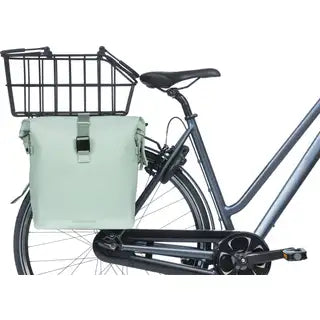 MIK Double Decker dubbele fietstas en mand