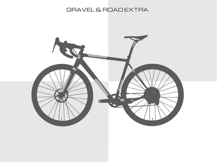 AMS Road & Gravel Frame Guard  voor de gravel en road