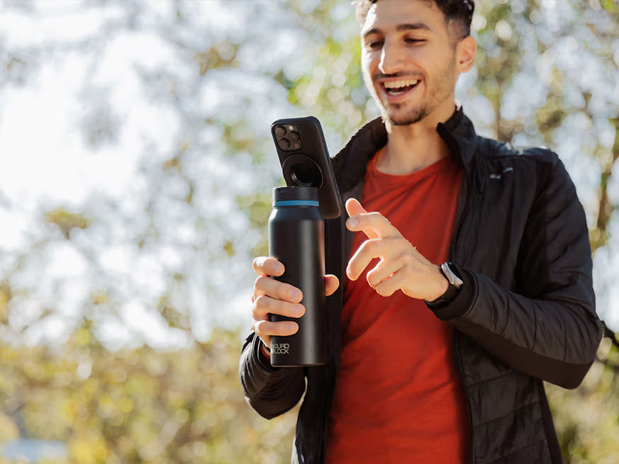 Quad Lock MAG Mount Water Bottle 700ml - draagbaar