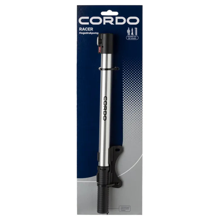 CORDO Racer HD hogedrukpomp zilver – in de verpakking