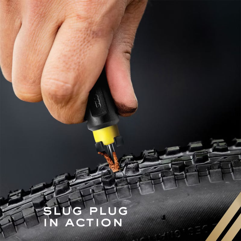 Ryder Innovation Slug Plug - in gebruik bij een banden reparatie