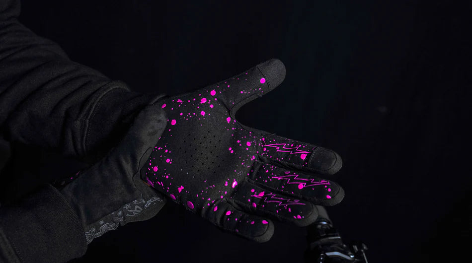 MUC-OFF D3O® Rider Gloves binennzijde met grip