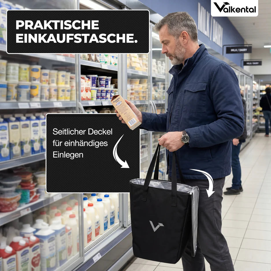  VALKENTAL Koelinzetstuk (V-vorm) - makkelijk mee te nemen in de winkel