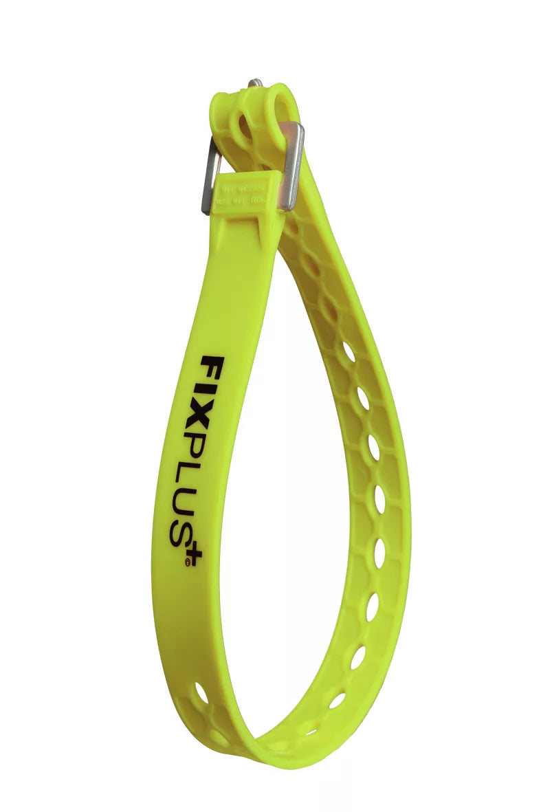FIXPLUS straps 66cm neon geel