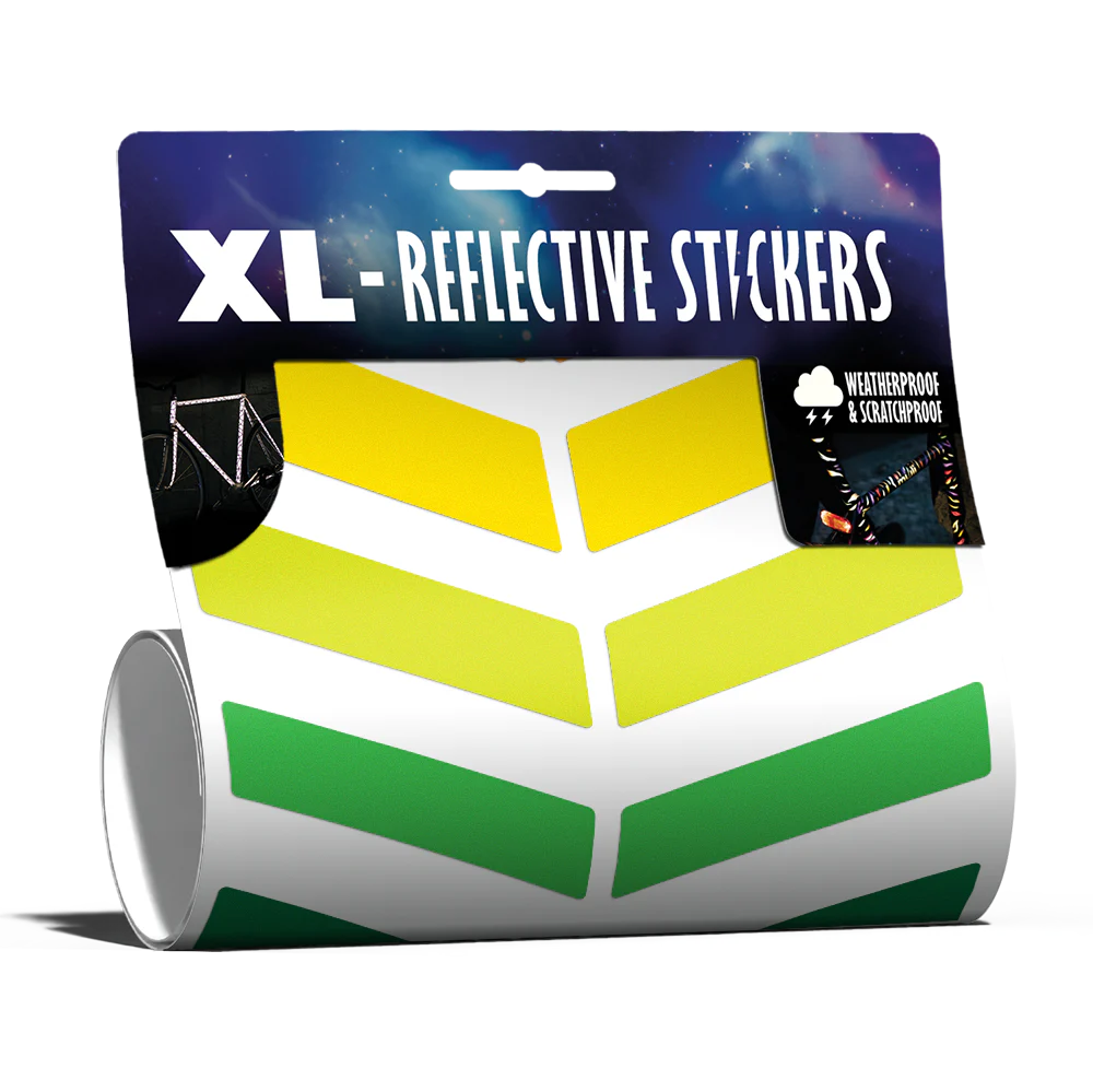 REFLECTIVE BERLIN stickers XL - grote reflecterende stickers