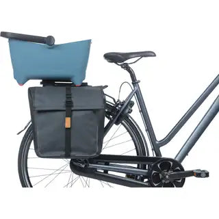 MIK Double Decker dubbele fietstas met bak