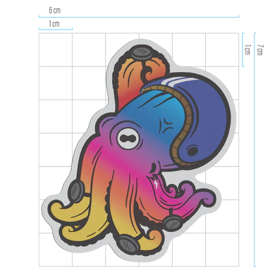 REFLECTIVE BERLIN Friends textielsticker Otto afmetingen