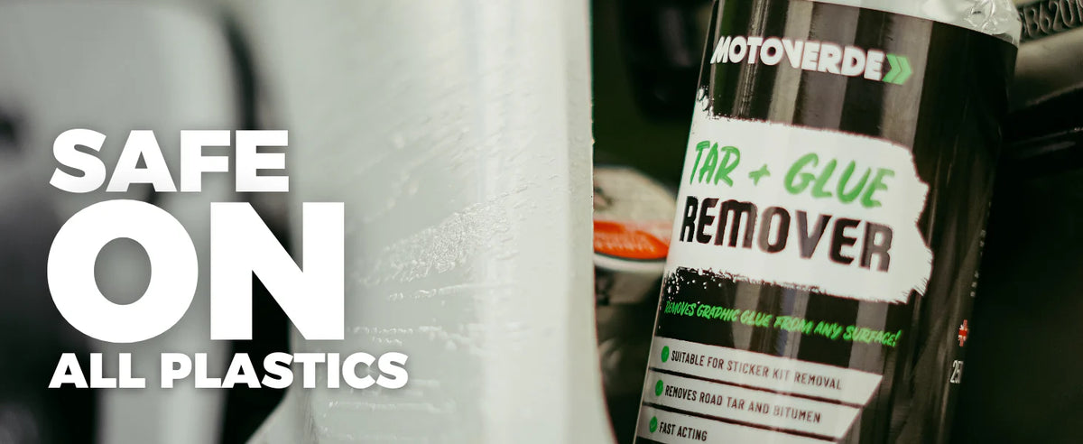 MOTOVERDE Tar and Glue Remover - veilig op plastic