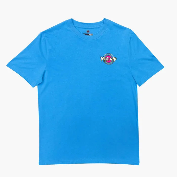 Muc-Off Surf T-Shirt blauw – 100% biologisch katoen, relaxed fit