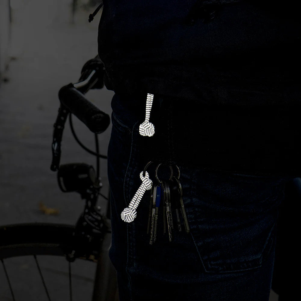 REFLECTIVE BERLIN loops - reflektierende Reißverschluss-Zipper