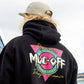 Muc-Off Surf Hoodie - gedragen en achterzijde